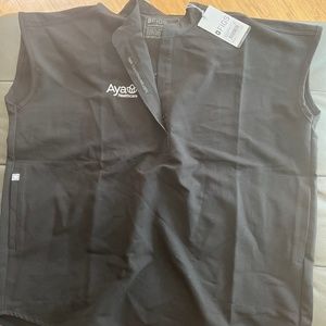 Black Aya Figs scrub set